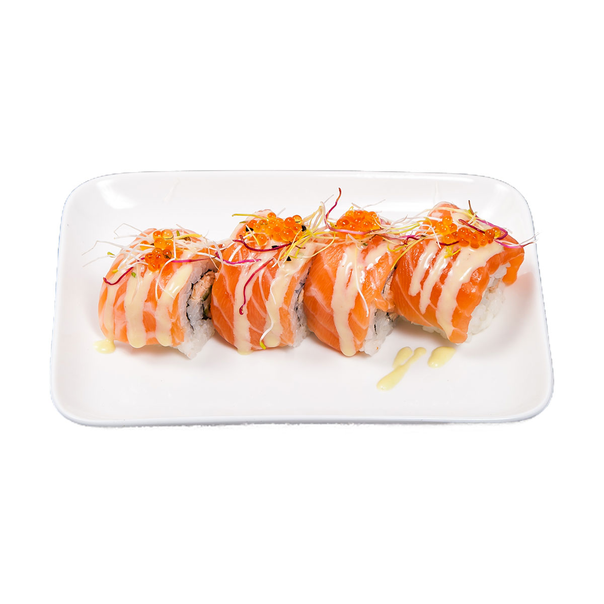 Double Salmon uramaki