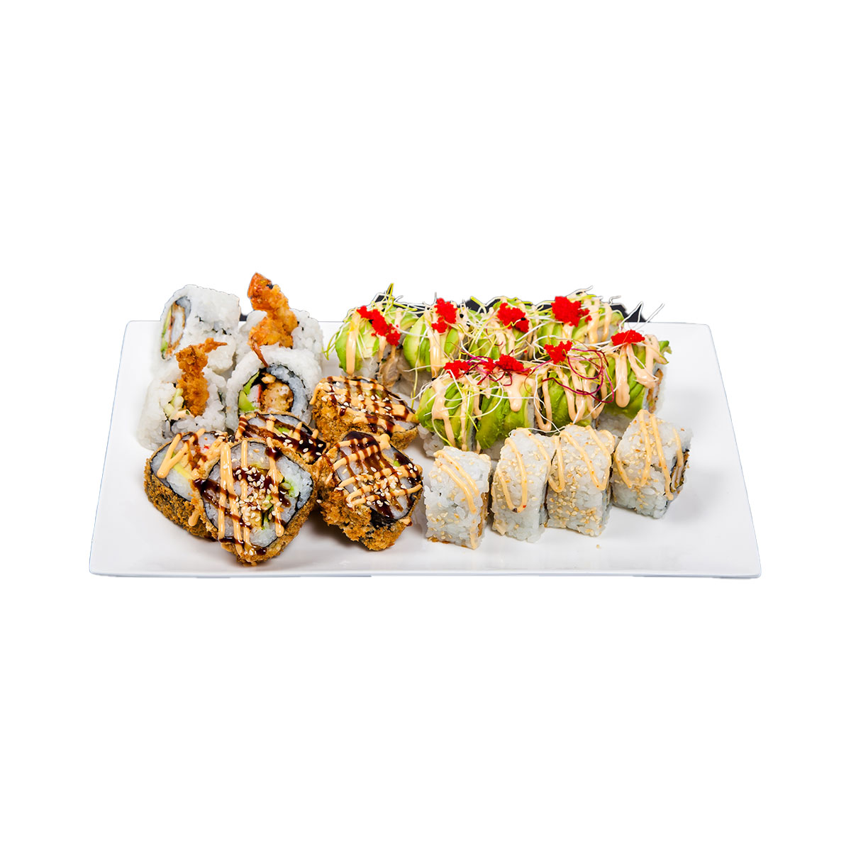 Menu 9 Uramaki mix (25 stuks)